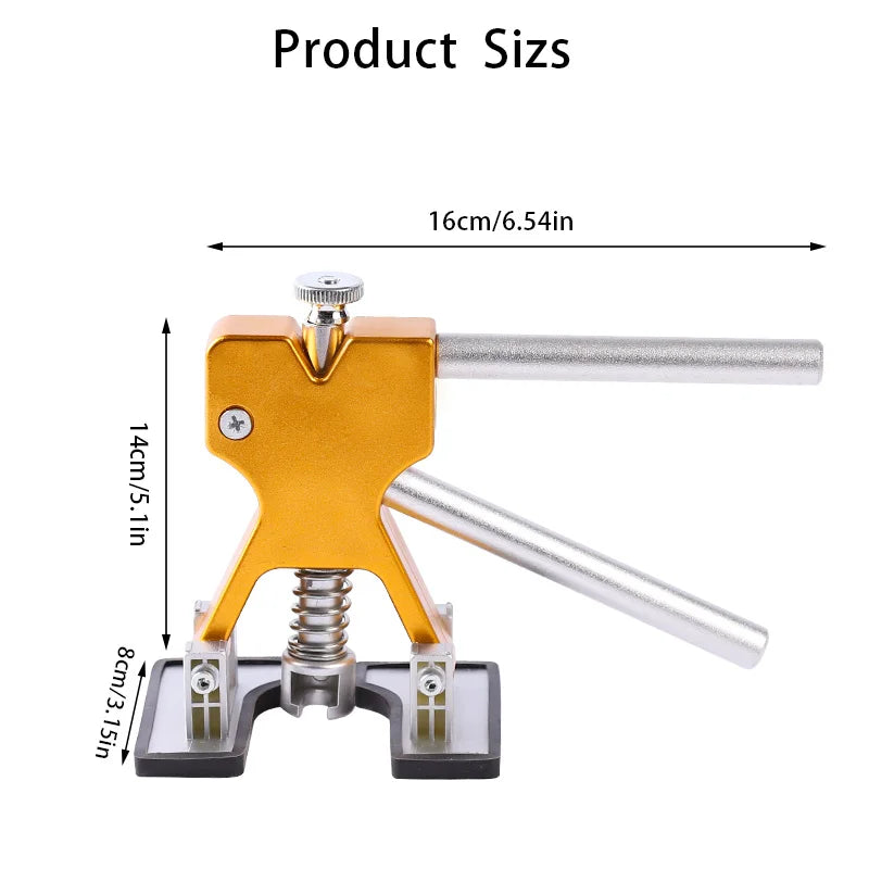 Auto Hail Pit Removal Repair Tools, Kit Extrator de plástico, Quente, Vários tamanhos de ventosa