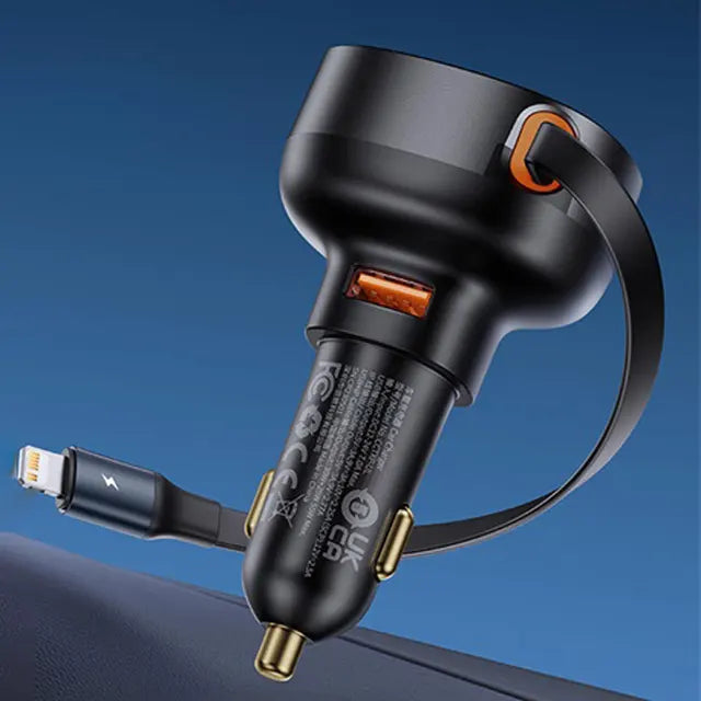 Baseus- Carregador Rápido para iPad, iPhone 15, 14, 13 Pro, Samsung, 60W