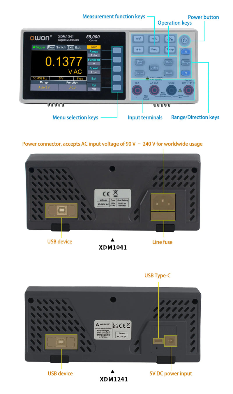 OWON XDM1041/XDM1241