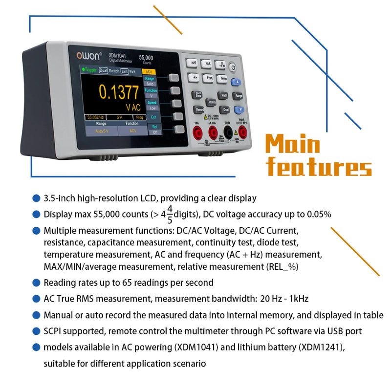 OWON XDM1041/XDM1241